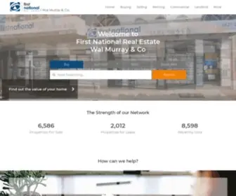 Walmurray.com.au(Wal Murray & Co Real Estate) Screenshot