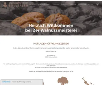 Walnussmeisterei.de(Ob Walnussöl oder Walnussbäume pflanzen) Screenshot