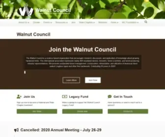 Walnutcouncil.org(Walnut Council) Screenshot