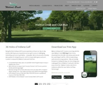 Walnutcreekgolf.com(Walnut Creek Golf Course) Screenshot