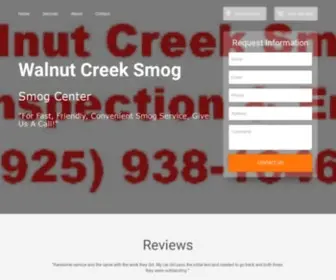 Walnutcreeksmog.net(Walnut Creek Smog) Screenshot