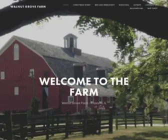 Walnutgrovefarm.com(Walnut Grove Farm) Screenshot