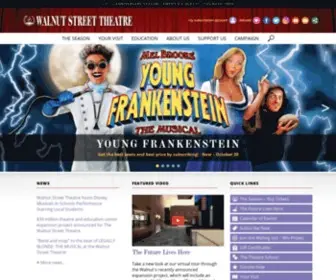 Walnutstreettheatre.org(Walnut Street Theatre) Screenshot