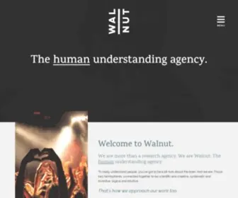 Walnutunlimited.com(The Human Understanding Agency) Screenshot