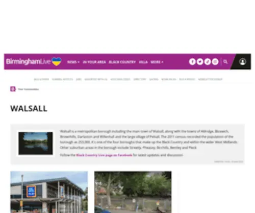 Walsalladvertiser.co.uk(Walsall Advertiser) Screenshot