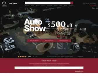 Walser-Mazda.com Screenshot