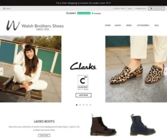 Walshbrothersshoes.ie(Walsh Brothers Shoes) Screenshot