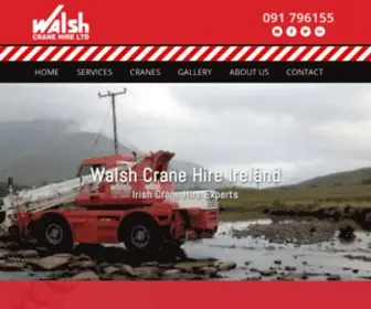 Walshcraneireland.com(Walsh Crane Hire Ireland Irish Crane Hire Ireland) Screenshot
