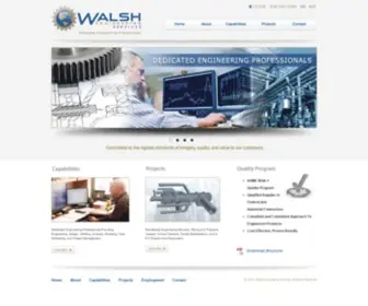 Walshengr.com(Walsh Engineering Services) Screenshot