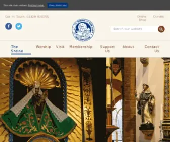 Walsinghamanglican.org.uk(The Shrine of Our Lady of Walsingham) Screenshot