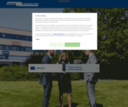 Walter-Business-Park.com(Flexible office and warehouse combinations in the south of Vienna) Screenshot