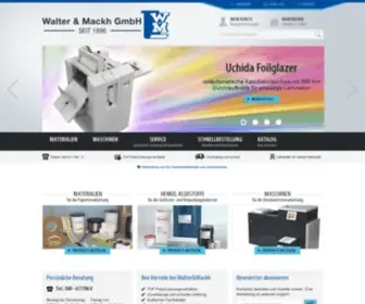 Walter-Mackh.de(Walter & Mackh GmbH) Screenshot