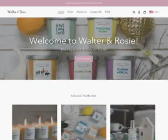 Walterandrosie.com(Walter & Rosie) Screenshot