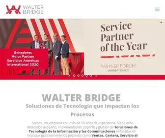 Walterbridge.com(Especialistas en soluciones TIC para empresas) Screenshot