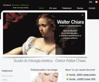 Walterchiara.ch(Walter Chiara chirurgia estetica) Screenshot