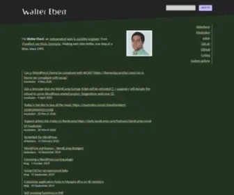 Walterebert.com(Walter Ebert) Screenshot