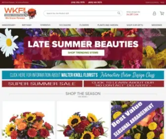 Walterknoll.com(Flowers) Screenshot