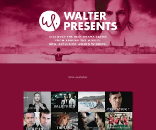 Walterpresents.com(Walterpresents) Screenshot