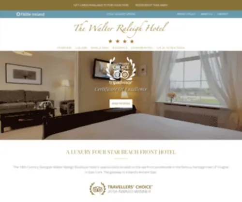 Walterraleighhotel.com(The Walter Raleigh Hotel in Youghal) Screenshot