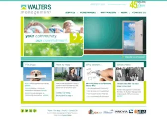 Waltersmanagement.com(Walters Management) Screenshot