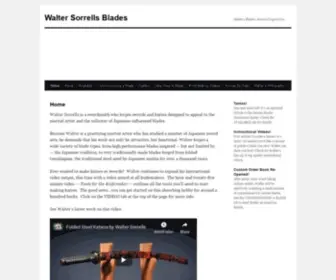 Waltersorrellsblades.com(Walter Sorrells Blades) Screenshot