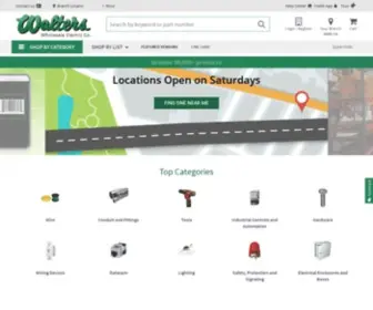 Walterswholesale.com(Electrical Supplies) Screenshot