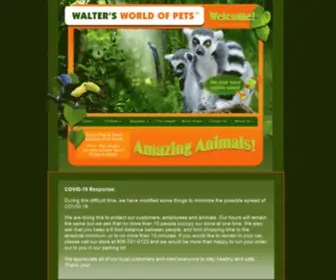 WaltersWorld.net(Walter's World of Pets) Screenshot