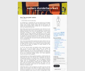 Walterswunderbarewelt.com(Walters wunderbare welt) Screenshot