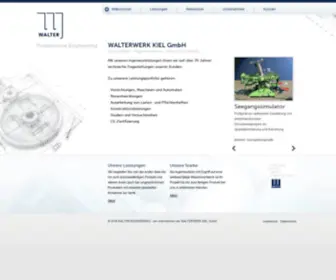 Walterwerk-Kiel.de(Willkommen) Screenshot