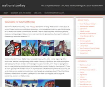 Walthamstowdiary.com(This is my Walthamstow) Screenshot