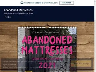 Walthamstowtourism.co.uk(Walthamstow Abandoned Mattresses) Screenshot