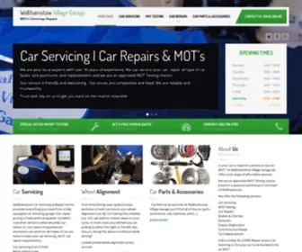 WalthamstowVillagegarage.com(MOT's I Servicing I Repairs) Screenshot