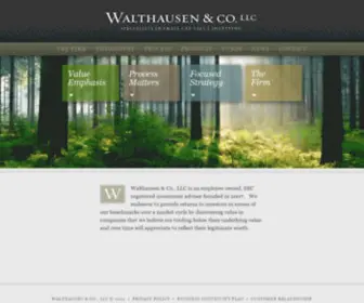 Walthausenco.com(Walthausen & Co) Screenshot