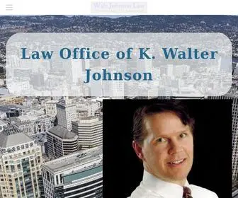 Waltjohnsonlaw.com(WCS) Screenshot