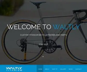 Waltlytitanium.com(Makers of custom high) Screenshot