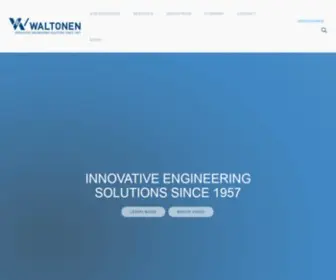 Waltonen.com(Waltonen Engineering) Screenshot
