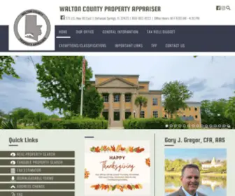 Waltonpa.com(Walton County Property Appraiser) Screenshot