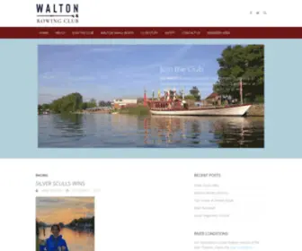 Waltonrowingclub.co.uk(Walton Rowing Club) Screenshot