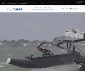 Wam-V.com(WAM-V Autonomous Surface Vehicles (ASVs)) Screenshot