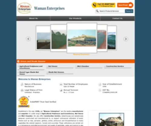 Wamanenterprises.com(Wamanenterprises) Screenshot