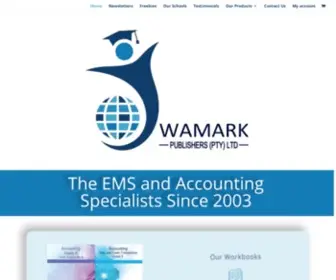 Wamark.co.za(Wamark Publishers) Screenshot