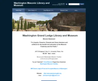 WamasonicGllm.org(Washington Masonic Charities) Screenshot