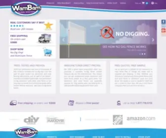 Wambamfence.com(WamBam Fence) Screenshot