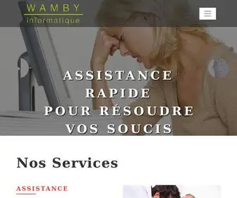 Wamby.be(Wamby Informatique) Screenshot