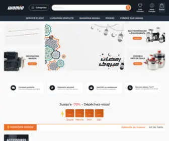 Wamia.com(Wamia Vente en ligne Tunisie) Screenshot