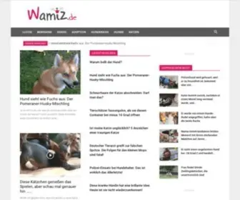 Wamiz.de(Haustiere bei Wamiz) Screenshot