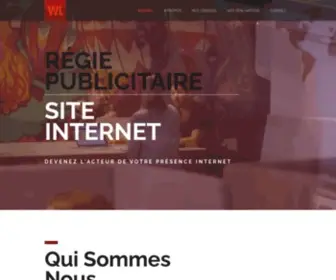 Wamland.com(Régie PUB et Communication Digitale) Screenshot