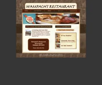 Wampachs.com(Shakopee, MN) Screenshot