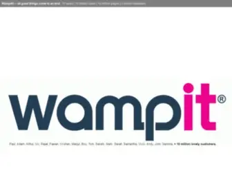 Wampit.co.uk(Wampit®) Screenshot