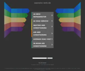 Wamsler-Web.de(Für) Screenshot